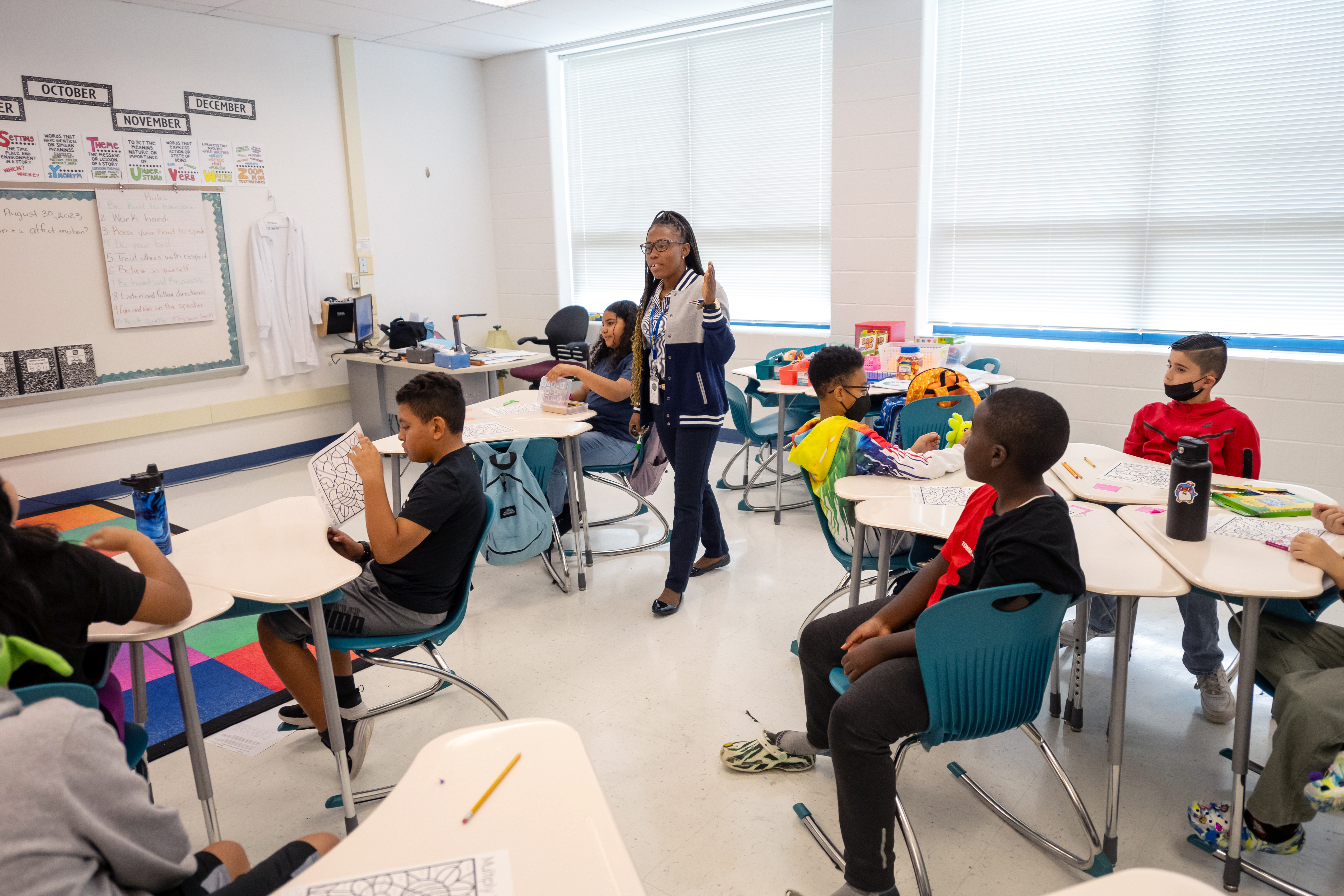 “I am really hoping this enables us to have a stable teaching workforce at Woodlawn for the next three to five years,” she said.